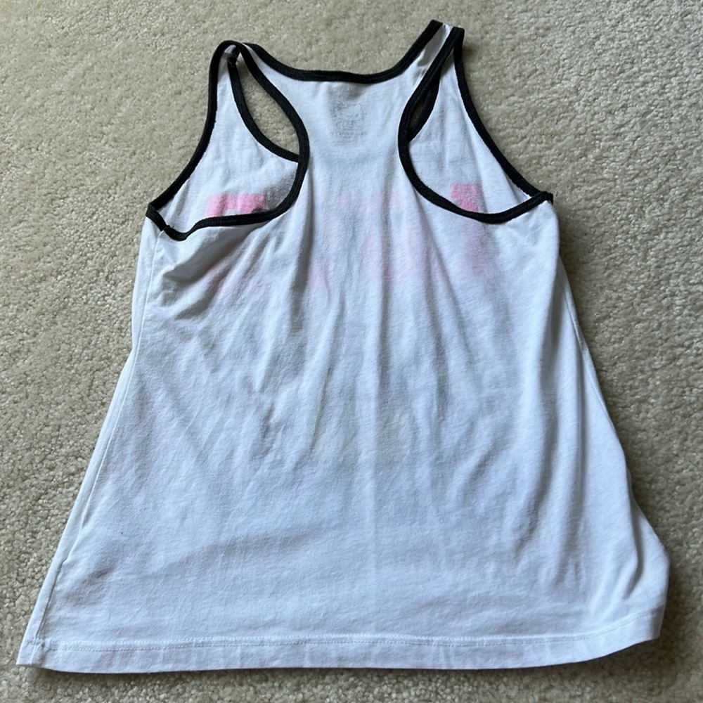 Hello Kitty White Racerback XS - Picture 2 of 2